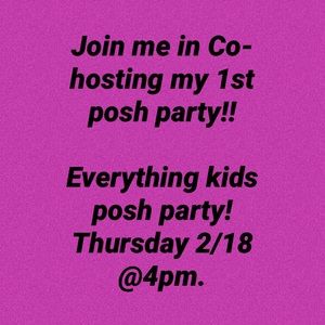 🎉 Co-hosting my first posh party!!!! 🎉